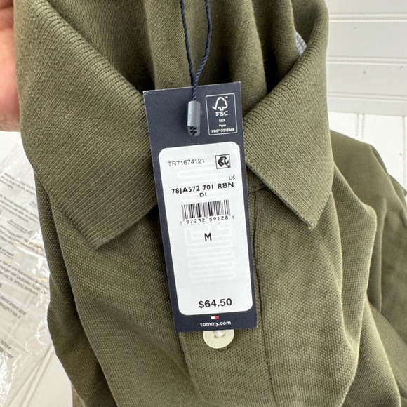 NEW Tommy Hilfiger Medium Regular Fit Stretch Polo - Picture 7 of 9